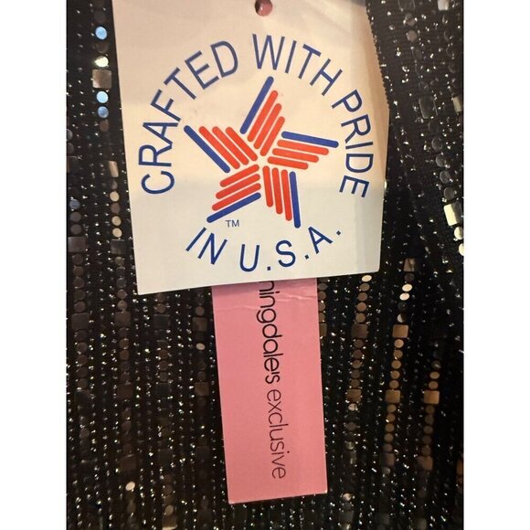 Aqua Women's Mini Dress Black Silver Size 0 Party - Picture 10 of 13